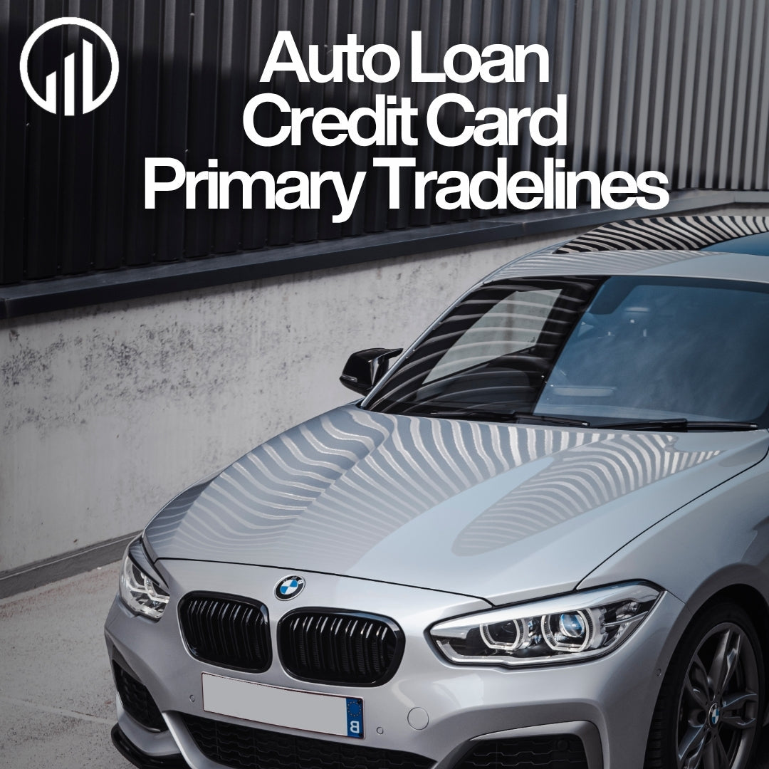 Primary Tradeline Package: $75,000 Total Credit Line